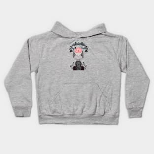 Pretty Bird of Death Kids Hoodie